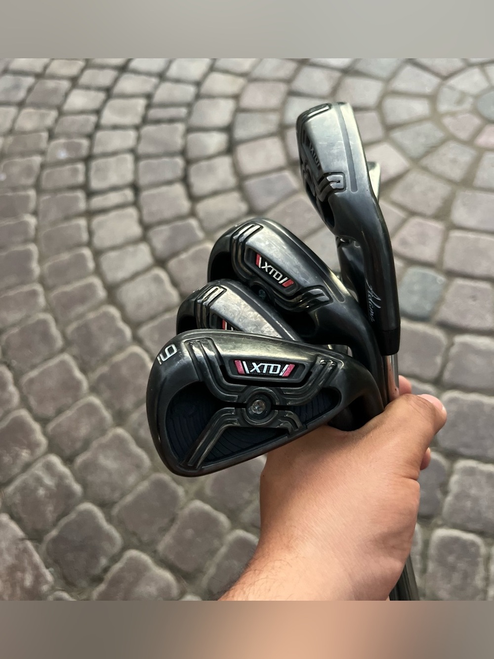 Adams Xtd Cross Cavity 4-Pw 7 Irons Kbs Tour C-Taper 90g Men's Right Handed